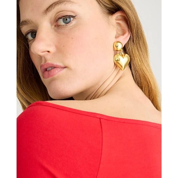 NWT J. Crew Off Shoulder Stretch Shirt XS Black Tee Top Blouse J.Crew BY371 - Picture 2 of 4